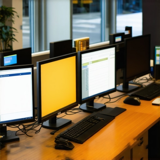 Top Dual & Color Accurate Office Monitors for Productivity